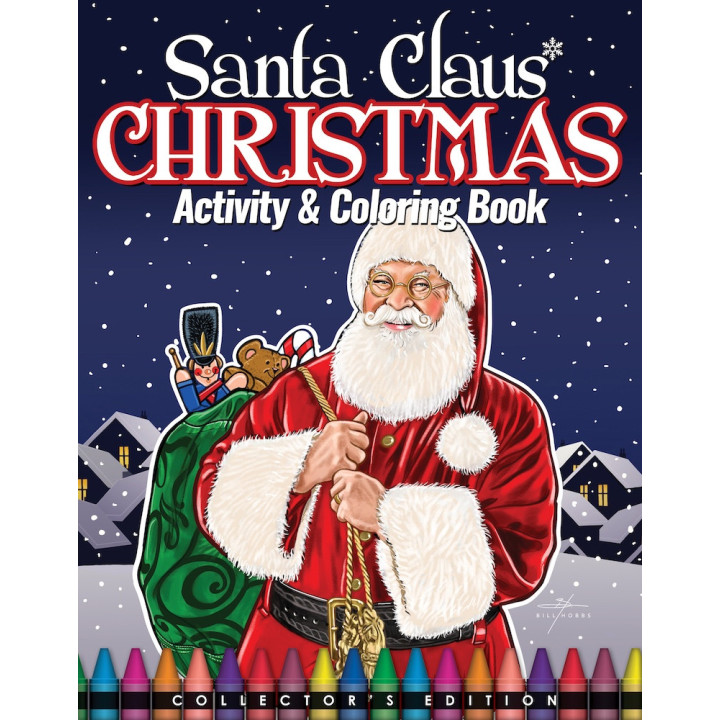 Santa Claus' Christmas Activity & Coloring Book